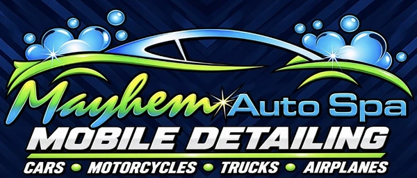 Mayhem Auto Spa Mobile Detailing logo.