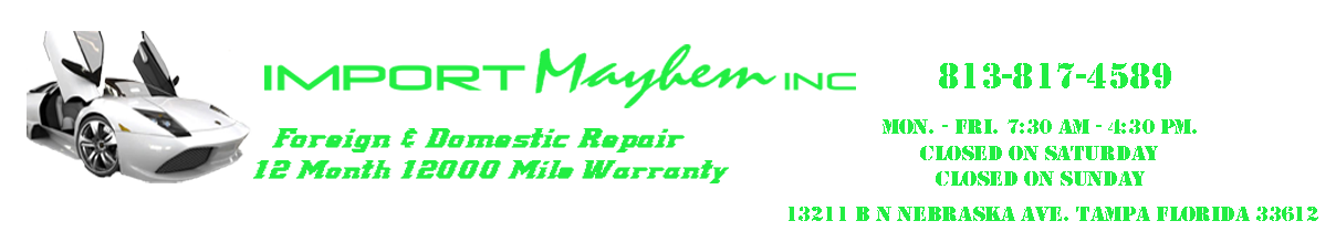 Import Mayhem Inc